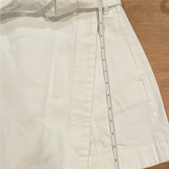 NWOT Veronica Beard Agee Cotton Belted Wrap Skirt Skort 12 - Picture 12 of 14
